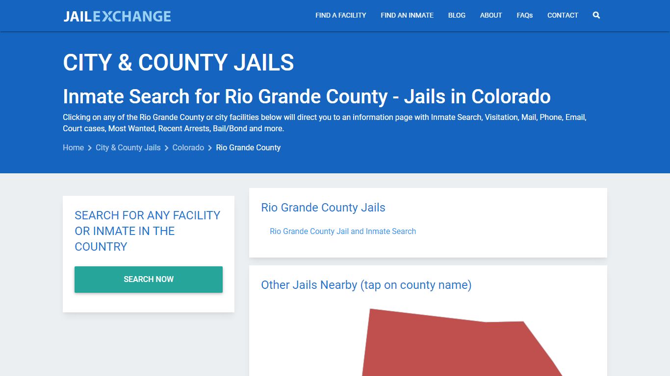 Inmate Search for Rio Grande County | Jails in Colorado - Jail Exchange